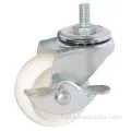 Schwarz -Weiß -PP -Fadenstamm Caster Wheel